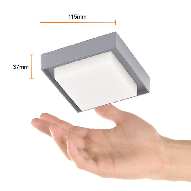 L&aacute;mpara Plaf&oacute;n LED de Sobreponer, 15 W, Luz Sua... image number null