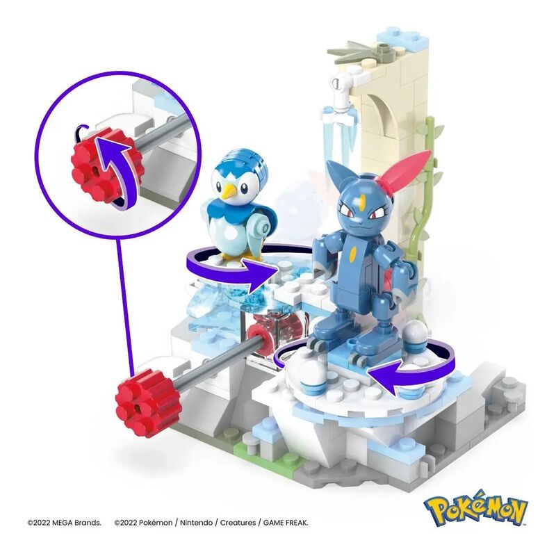 Mega Pok&eacute;mon Juguete De Construcci&oacute;n Nieve Pipl... image number null