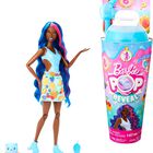 Mu&ntilde;eca Barbie Pop Reveal Con Aroma A Ponche De Frutas Con Pelo Azul, 8 Sorpresas