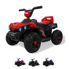 Carro Montable El&eacute;ctrico Moto Cuatrimoto Ni&ntilde;o Tek-388 Rojo