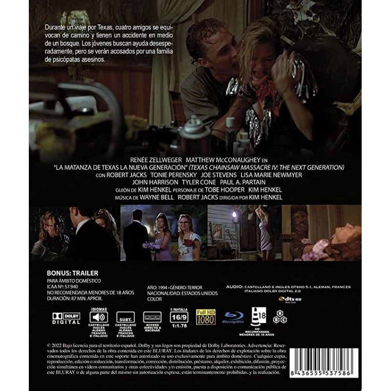 La Matanza De Texas La Nueva Generaci&oacute;n [blu-ra... image number null
