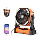 Ventilador Con Pilas Addacc De 20000 Mah Con Luz Giratoria De 270&deg;