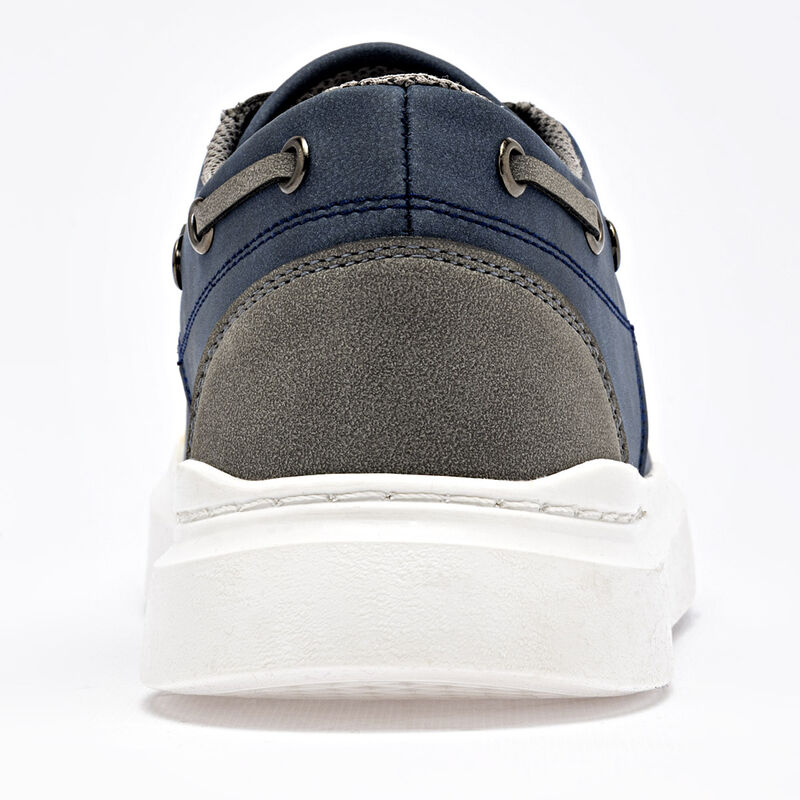 Moramora zapato casual para hombre marino gris ... image number null
