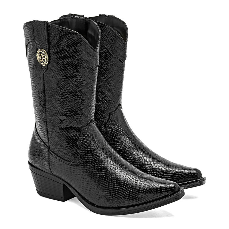 Taguesi Bota Negra Para Mujer 147447ce image number null