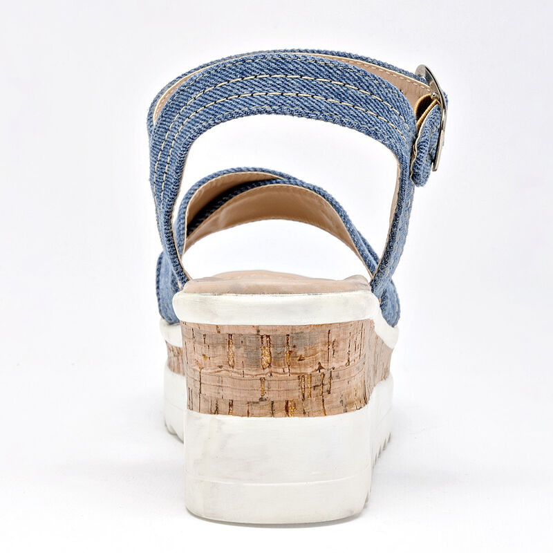 Lady One Sandalia para mujer azul image number null