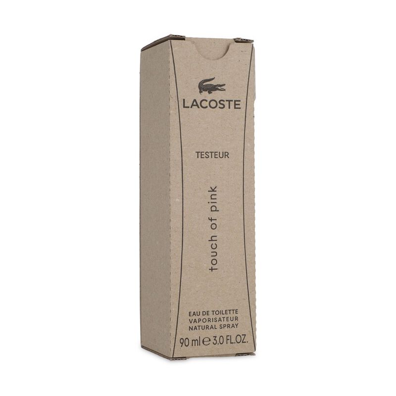 Tester Lacoste Touch Of Pink 90ml Edt Spray image number null