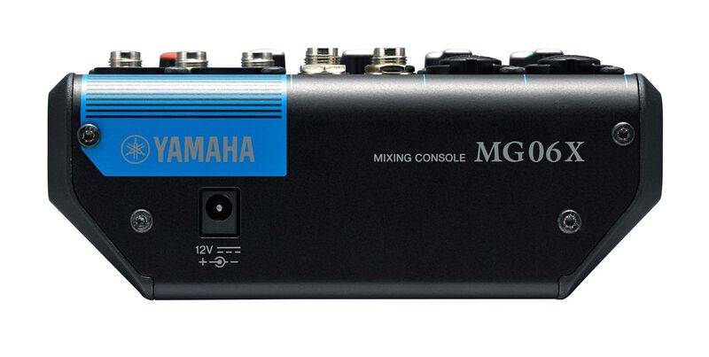 Mezclador Yamaha Mg06x Est&eacute;reo Compacto De 6 En... image number null