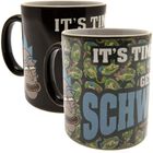 Taza t&eacute;rmica que cambia con el calor "It's Time To Get Schwifty" Rick & Morty cer&aacute;mica 320 ml