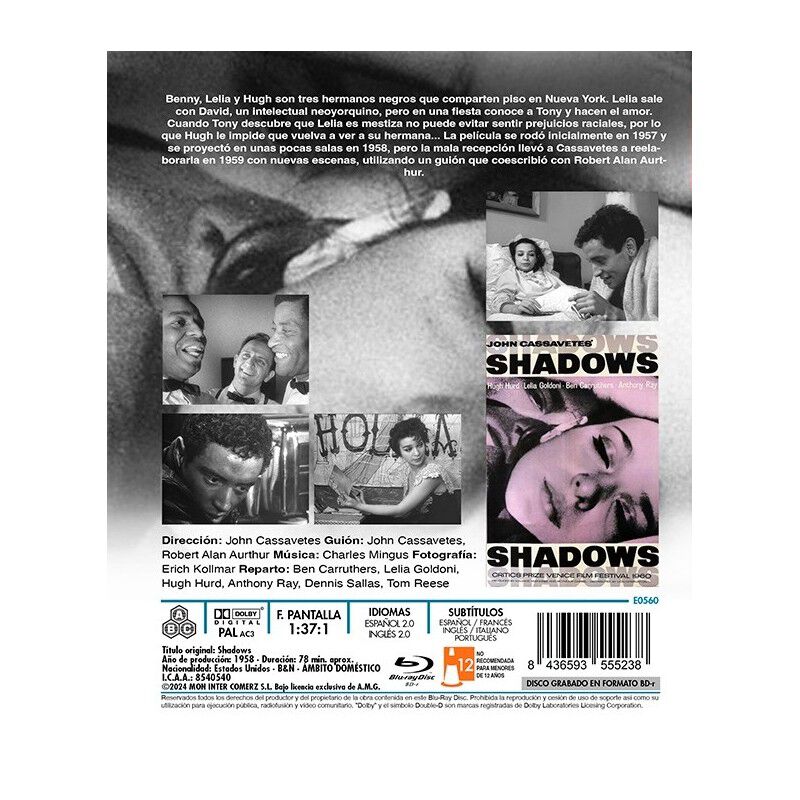 Sombras [blu-ray R] (1959) Shadows image number null