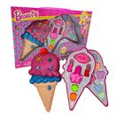 Set De Maquillaje Infantil Dise&ntilde;o Helado Doble - Cosm&eacute;ticos De Juguete Para Ni&ntilde;as Desde 3 A&ntilde;os
