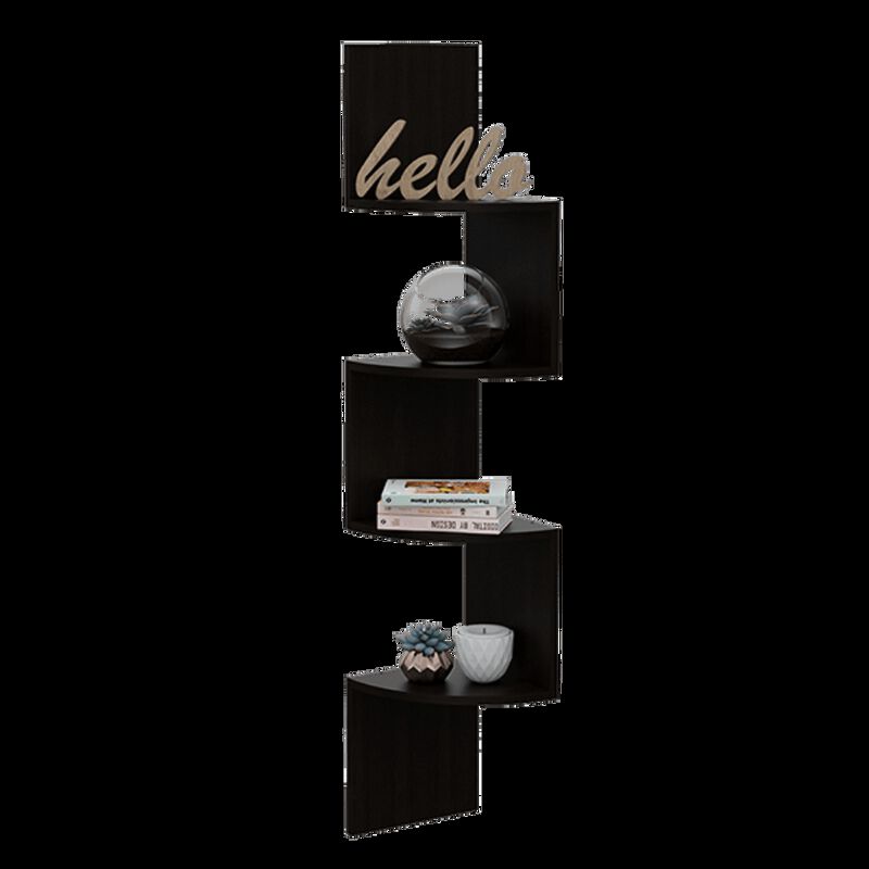 Repisa Rosset, Wengue Virtual Muebles image number null