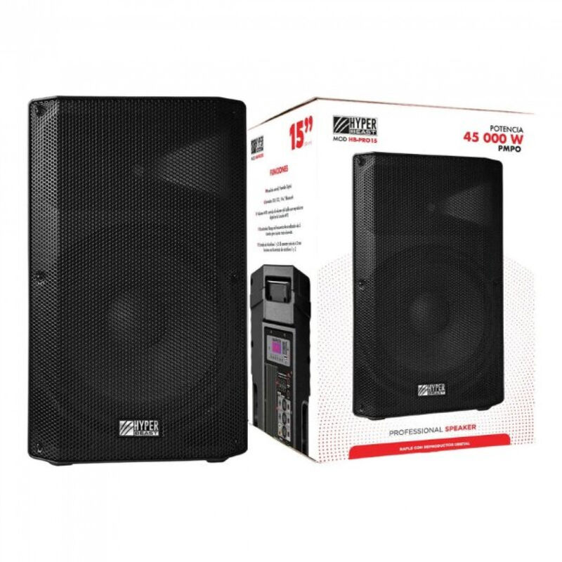 Bocina Profesional HYPER BEAST HB-PRO15 Bluetoo... image number null