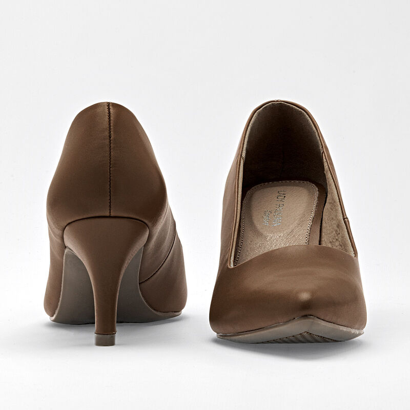 Lady Paulina Zapatilla Para Mujer Camel Cod 129... image number null