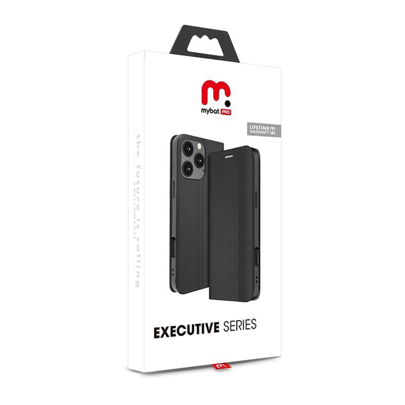 Funda Mybat Cartera Para Iphone 16 Pro Negra Wa... image number null