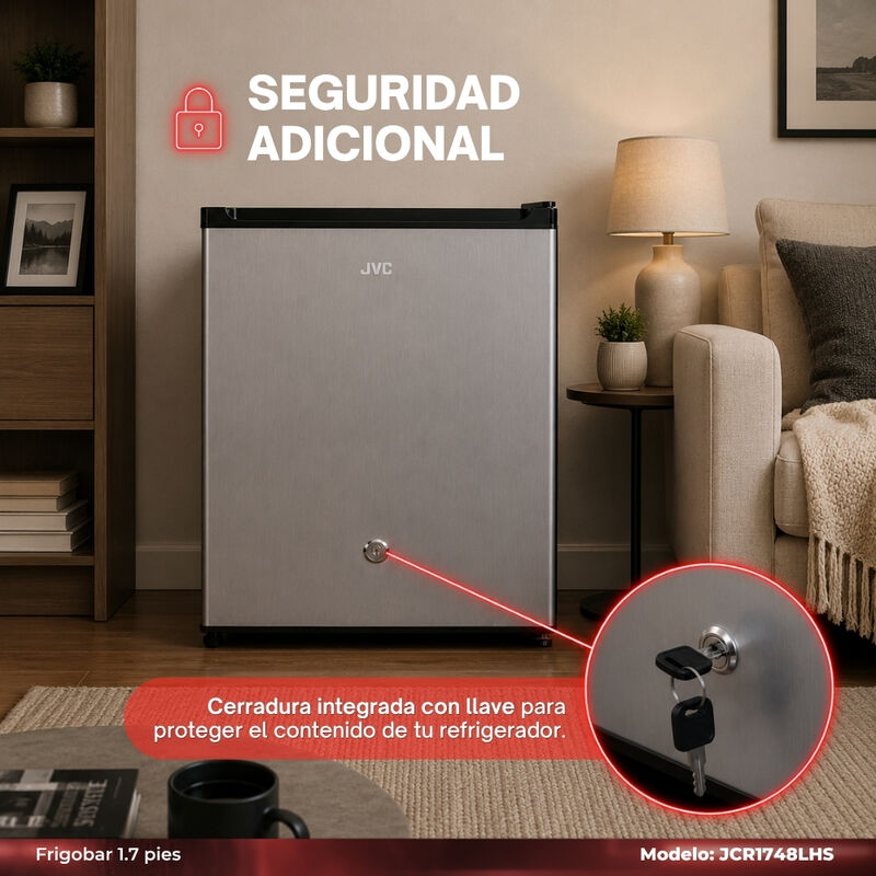 Jvc Refrigerador Compacto 1.7 Pies 48 Litros Co... image number null