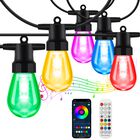 Luces Led De Cadena Bbg 15 m Con Cambio De Color E Impermeables