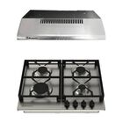 Combo Koblenz Campana Cmk-60i Parrilla De Acero Pk-607 Fi