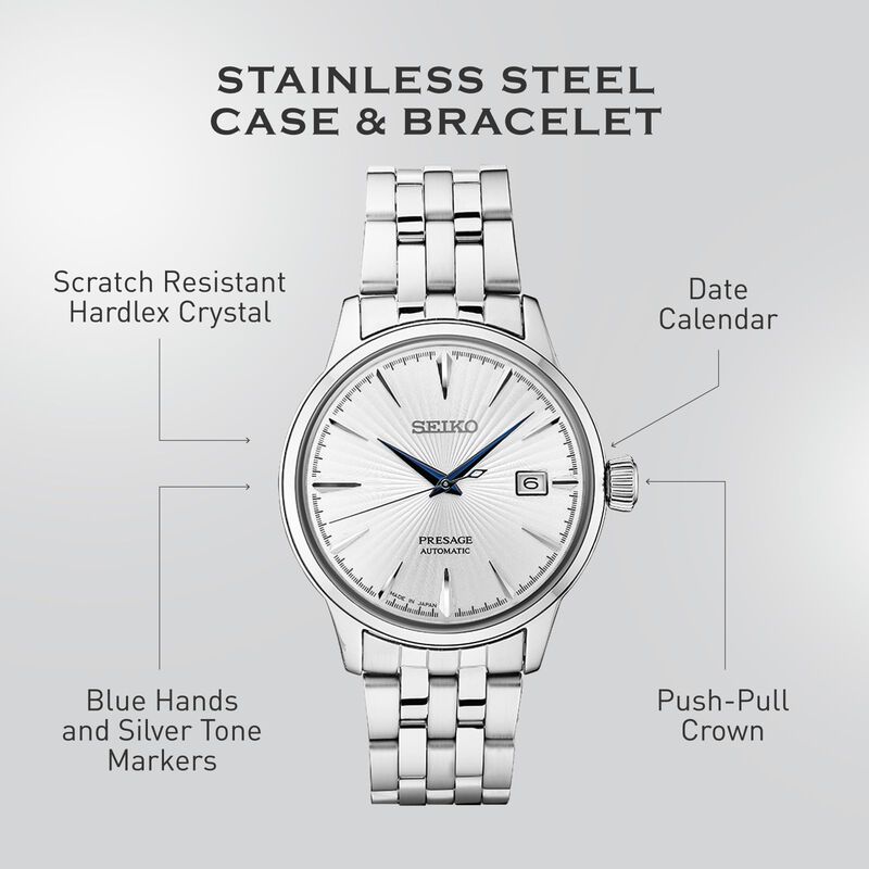 Reloj Seiko Srpb77 Presage Cocktail Time Para H... image number null