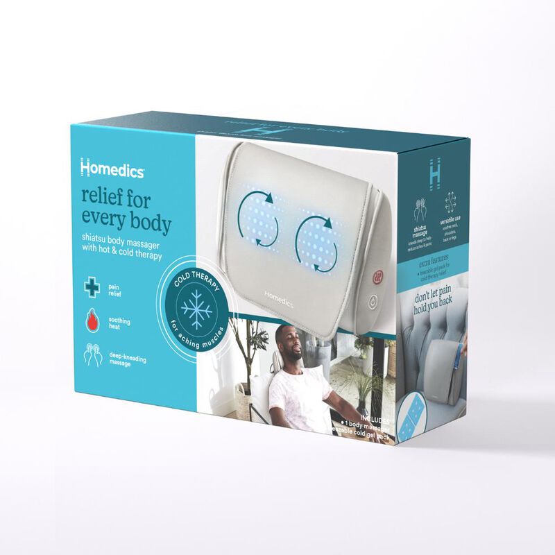 Cojín Masajeador Corporal Homedics de Gel con C... image number null