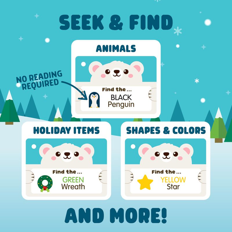 Juego Peluche Buscar Y Encontrar Oso Polar Scav... image number null