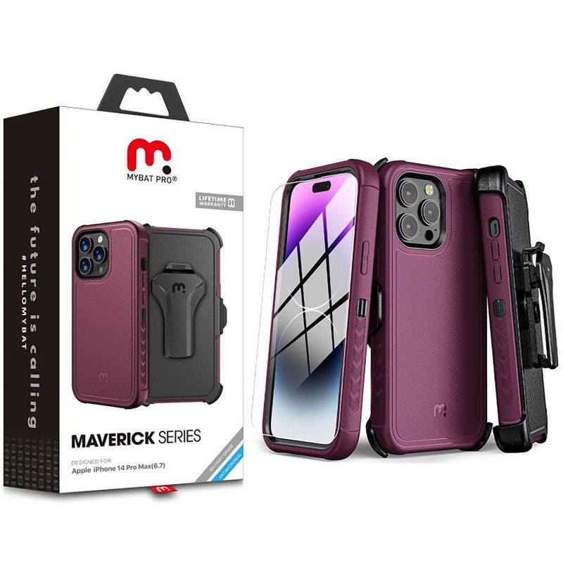 Funda MYBAT Maverick clip para iPhone 14 PRO MA... image number null