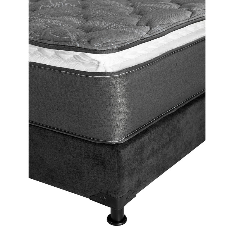 Colch&oacute;n King Size Aries + Box + 2 Almohadas De ... image number null