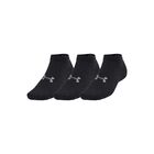 Calcetas cortas Under Armour Unisex Essential Low Cut 3 pack Negro