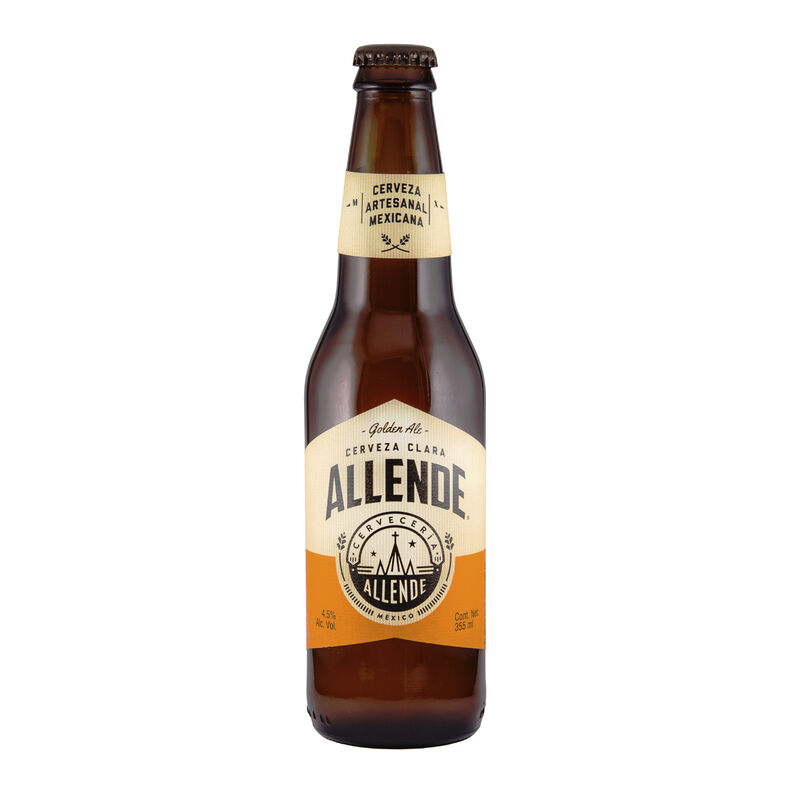 Cerveza Allende Golden Botella 355 ml image number null