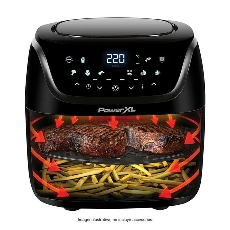 Freidora De Aire Powerxl Mod. AF-E4001-LA 3.8L image number null