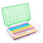 Estuche De L&aacute;pices Kcjdd Transparente Duro Con Lunares