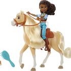 Mu&ntilde;eca Spirit Pru Con 7 Articulaciones M&oacute;viles, Top A La Moda Y Caballo Chica Linda