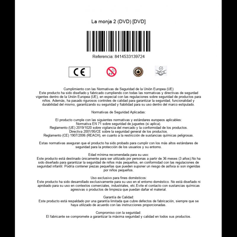 La Monja 2 (dvd) [dvd] image number null
