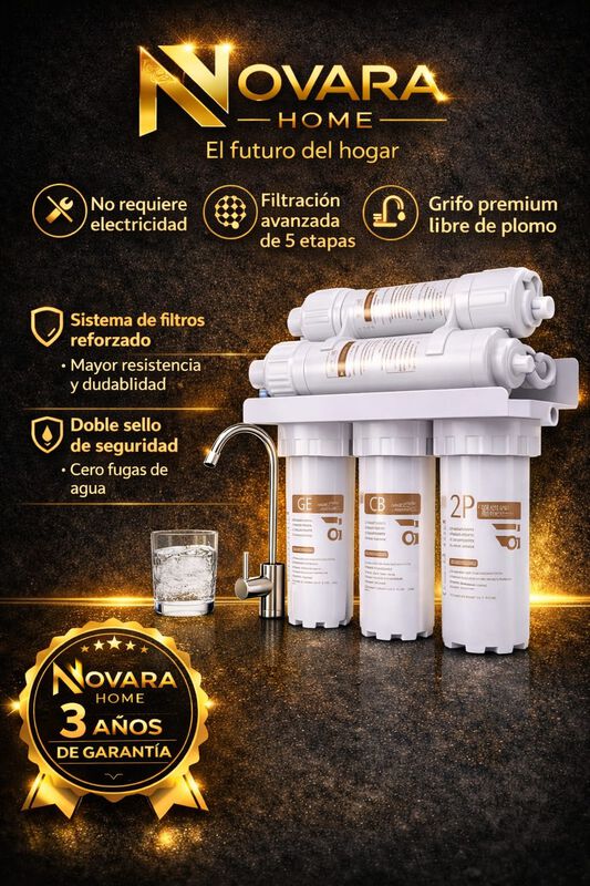 Purificador Agua Osmosis Inversa Novara image number null