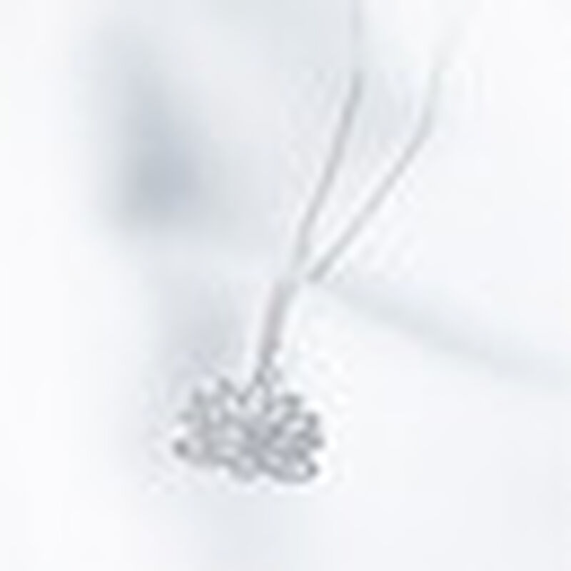Dije Flor de Loto de Plata .925 con Cadena image number null