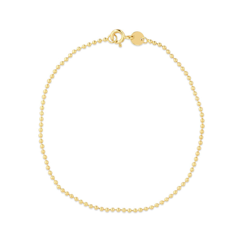 Pulsera De Oro Amarillo 14k 19 Cm 1.5 Mm | Bizz... image number null