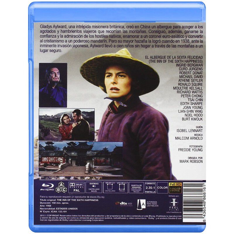 El Albergue De La Sexta Felicidad [blu-ray] (19... image number null