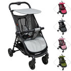 Carriola para Beb&eacute; Ligera Plegable Ruedas de Goma Cintur&oacute;n 5 Puntos Toldo Apta desde 12 Meses Hasta 16 kg Gris