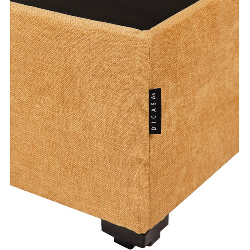 Base Cama Dicasa Individual Mostaza image number null