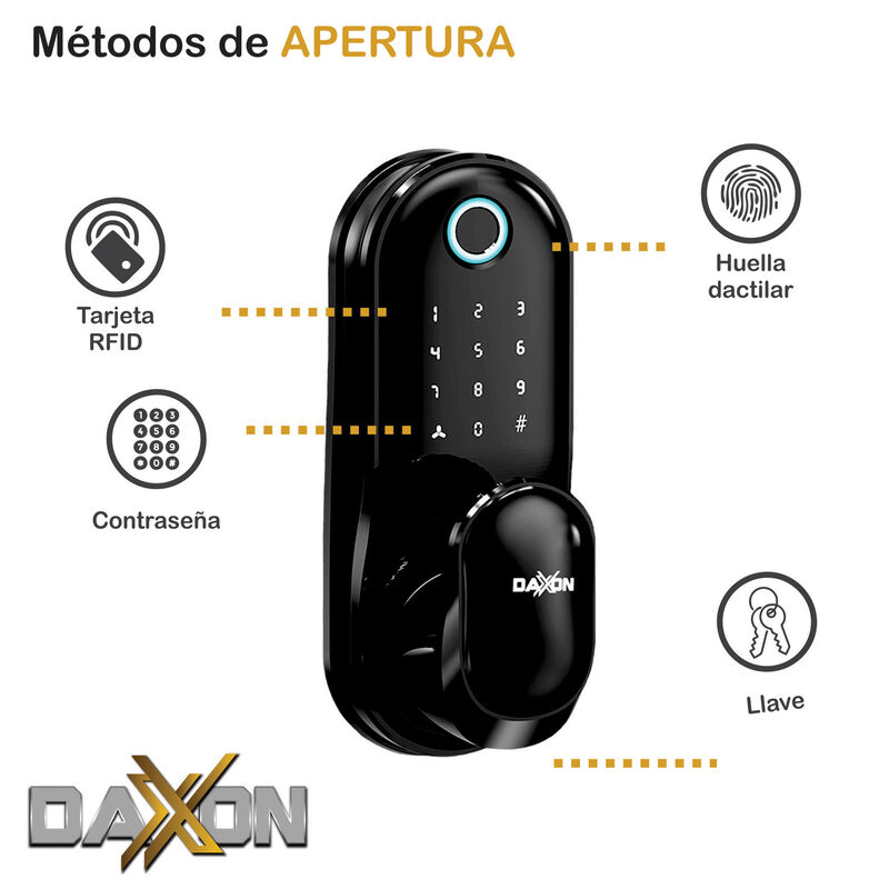 Cerradura inteligente Wifi C90 Daxxon image number null