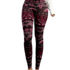 Mallones Mujer Leggings Stretch Leggins LIC-0162 Rosa Mayon Mallas