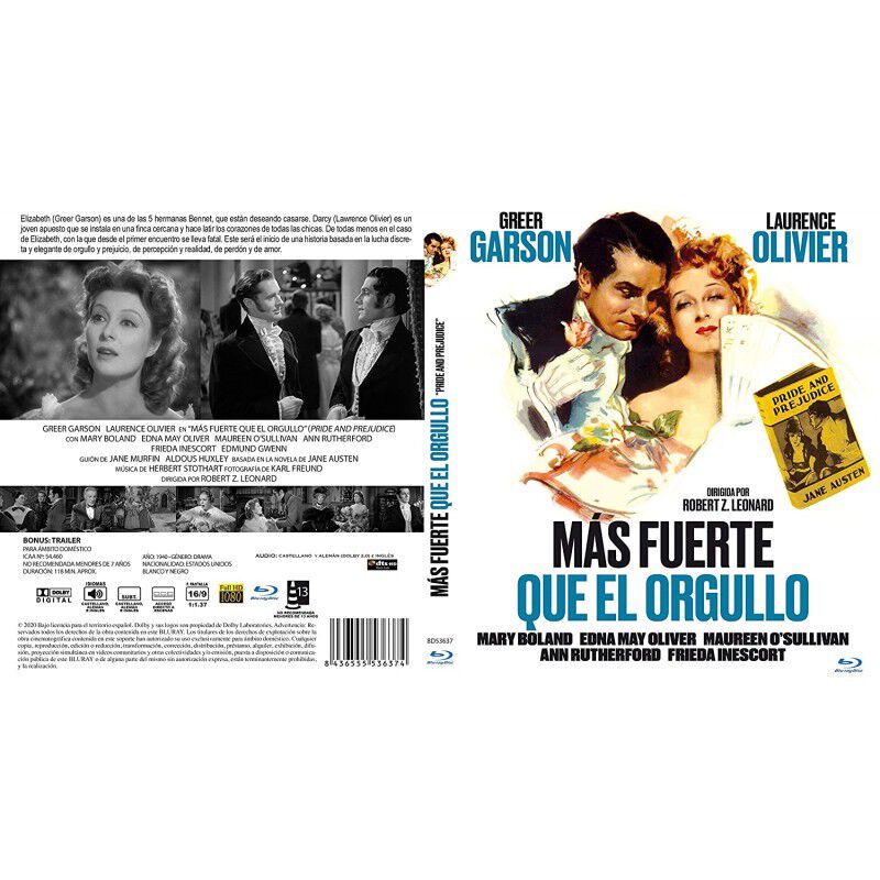 M&aacute;s Fuerte Que El Orgullo Bd 1940 Orgullo Y Pre... image number null