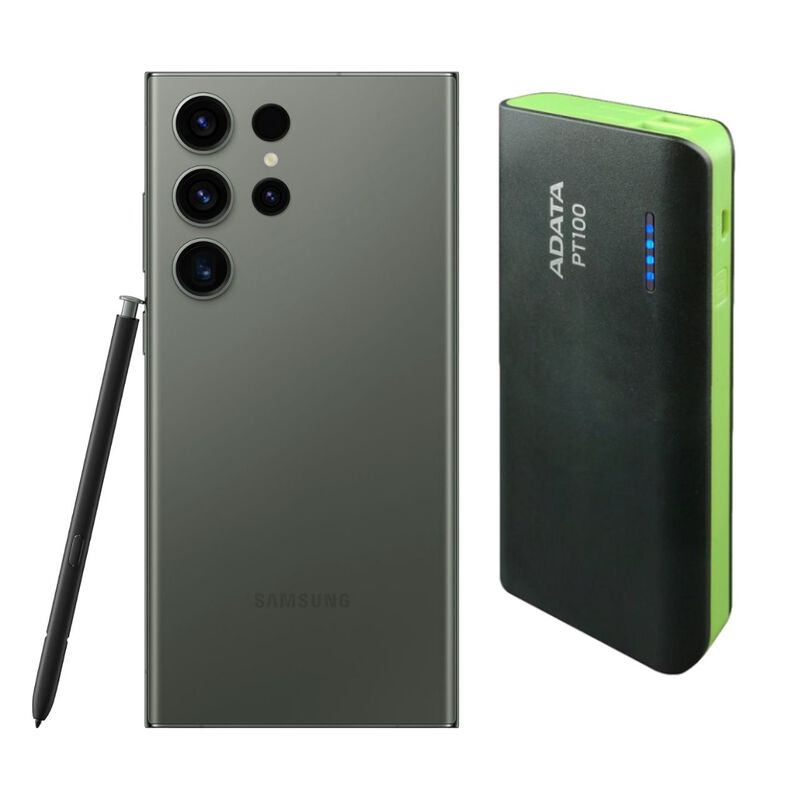 Galaxy S23 Ultra 256GB Verde Reacondicionado + ... image number null