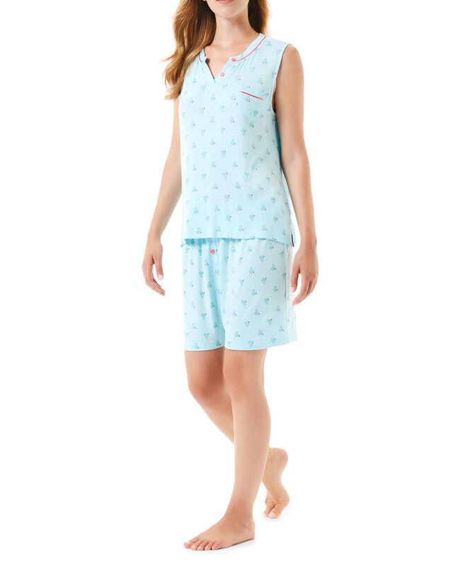 Pijama Cactus S/M Verde image number null