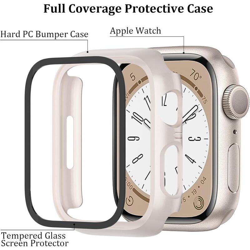 Funda para Apple Watch Qckanlj 45mm, Pack de 6 ... image number null