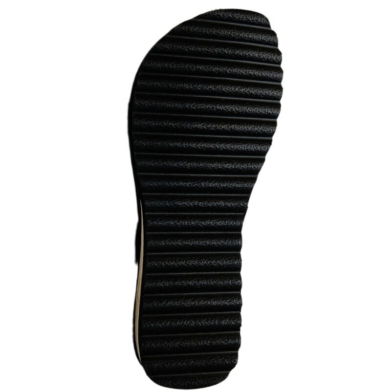 Mora Tierra Sandalia Piso Para Mujer  Negro Cod... image number null