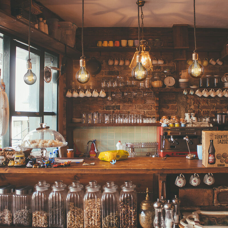 Pack de 4 focos LED Vintage Aksi 4W Globo Smoke... image number null