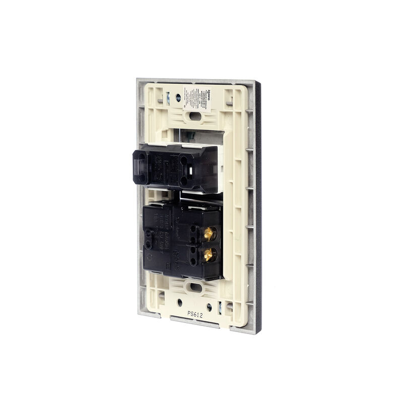 10 Pack Placa Armada con Apagador Y contacto 2p... image number null