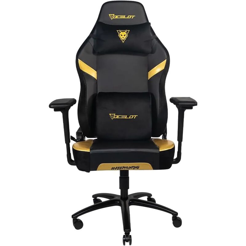 Silla Gamer Premium Ocelot. Reposabrazos 5D, Re... image number null