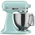 Batidora De Pie Kitchenaid Artisan Series, 5 Cuartos De Gal&oacute;n, Color Azul Hielo