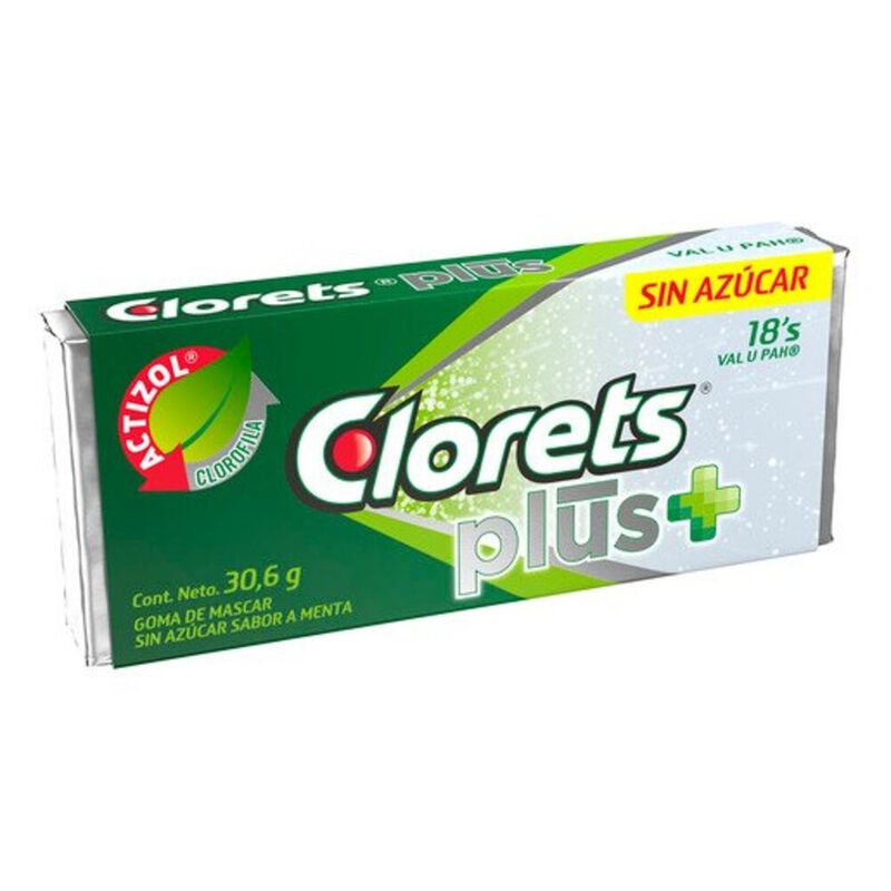 CLORETS PLUS 18S 306G image number null